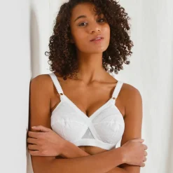 Soutien-gorge forme emboîtante et couvrante «Coeur Croisé iconique» - sans armatures
