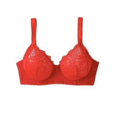 Soutien-gorge forme minimiseur en dentelle et tulle stretch Guspini - avec armatures