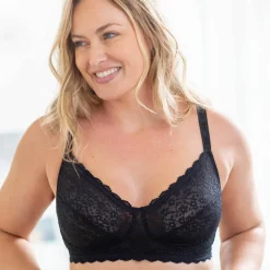 Soutien-gorge forme minimiseur sans armatures tout en dentelle - lot de 2
