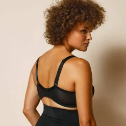 Soutien-gorge grand maintien en maille sculptante - avec armatures