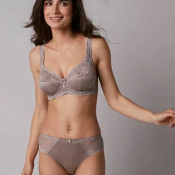 Soutien-gorge maille satinée et dentelle Salford avec armatures - lot de 2