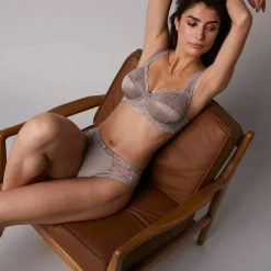 Soutien-gorge maille satinée et dentelle Salford avec armatures - lot de 2