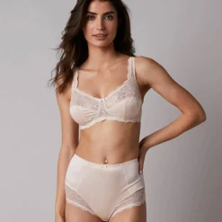 Soutien-gorge maille satinée et dentelle Salford sans armatures - lot de 2