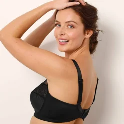 Soutien-gorge minimiseur microfibre et dentelle sans armatures - lot de 2