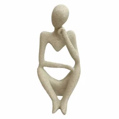 Statuette effet sablé