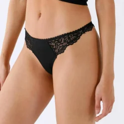 String microfibre et dentelle - lot de 2