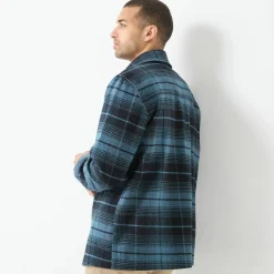 Surchemise boutonnée flanelle carreaux qualité lourde