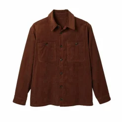 Surchemise boutonnée velours côtelé