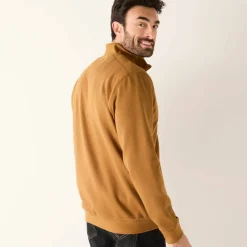Sweat entièrement zippé uni