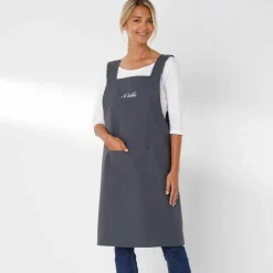 Tablier de cuisine japonais coton uni personnalisable