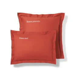 Taie d'oreiller coton, personnalisable
