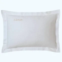 Taie d'oreiller coton, personnalisable
