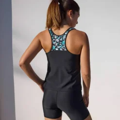 Tankini imprimé dos nageur Upala - coques amovibles
