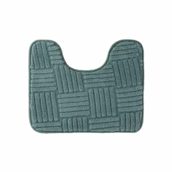 Tapis de bain effet damier