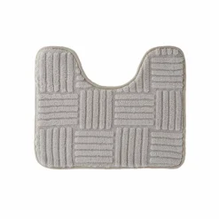 Tapis de bain effet damier