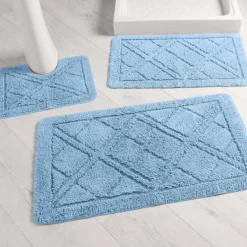Tapis de bain losanges