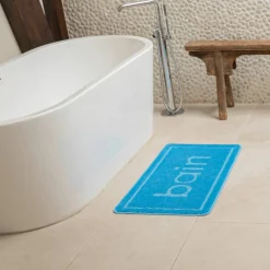 Tapis de bain motif "bain"