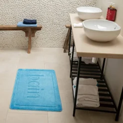Tapis de bain motif "bain"