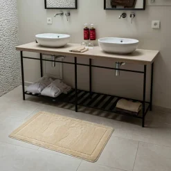 Tapis de bain motif fantaisie