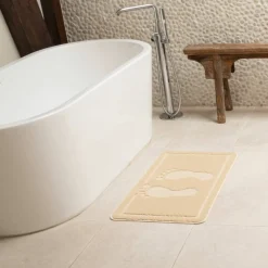 Tapis de bain motif fantaisie