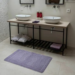 Tapis de bain motif fantaisie