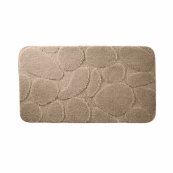 Tapis de bain motif galets