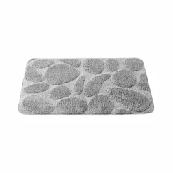 Tapis de bain motif galets