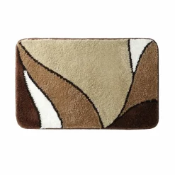 Tapis de bain motif végétal