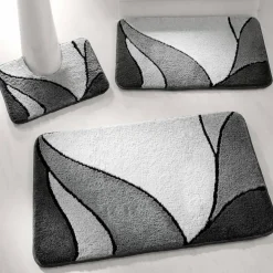 Tapis de bain motif végétal