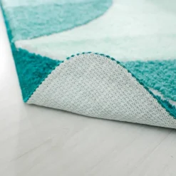 Tapis de bain motif végétal