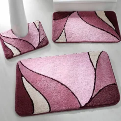 Tapis de bain motif végétal