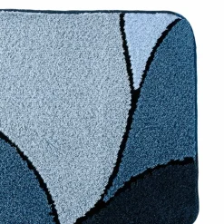 Tapis de bain motif végétal