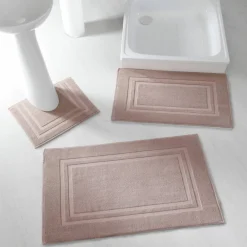 Tapis de bain éponge double liteau - éponge 900 g/m²