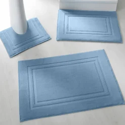 Tapis de bain éponge double liteau - éponge 900 g/m²
