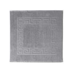 Tapis de bain éponge liteau motif frise grecque
