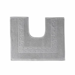 Tapis de bain éponge liteau motif frise grecque