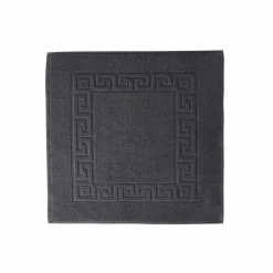 Tapis de bain éponge liteau motif frise grecque