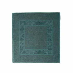 Tapis de bain éponge liteau motif frise grecque