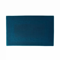 Tapis de bain éponge liteau motif frise grecque
