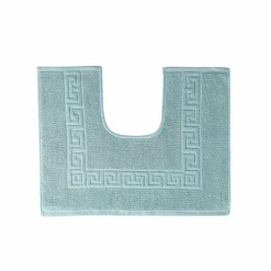 Tapis de bain éponge liteau motif frise grecque
