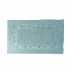 Tapis de bain éponge liteau motif frise grecque