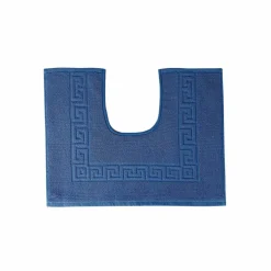 Tapis de bain éponge liteau motif frise grecque