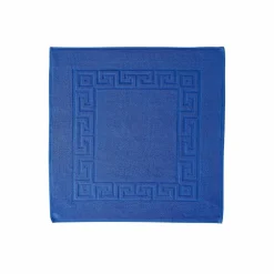Tapis de bain éponge liteau motif frise grecque