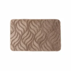 Tapis de bain reliéfé effet "flamme"