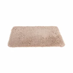 Tapis de bain uni moelleux microfibre