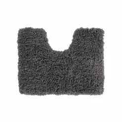 Tapis de bain uni moelleux microfibre