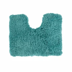 Tapis de bain uni moelleux microfibre
