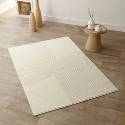 Tapis motif double arche