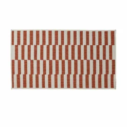 Tapis rectangulaire à rayures