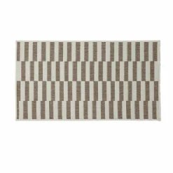 Tapis rectangulaire à rayures